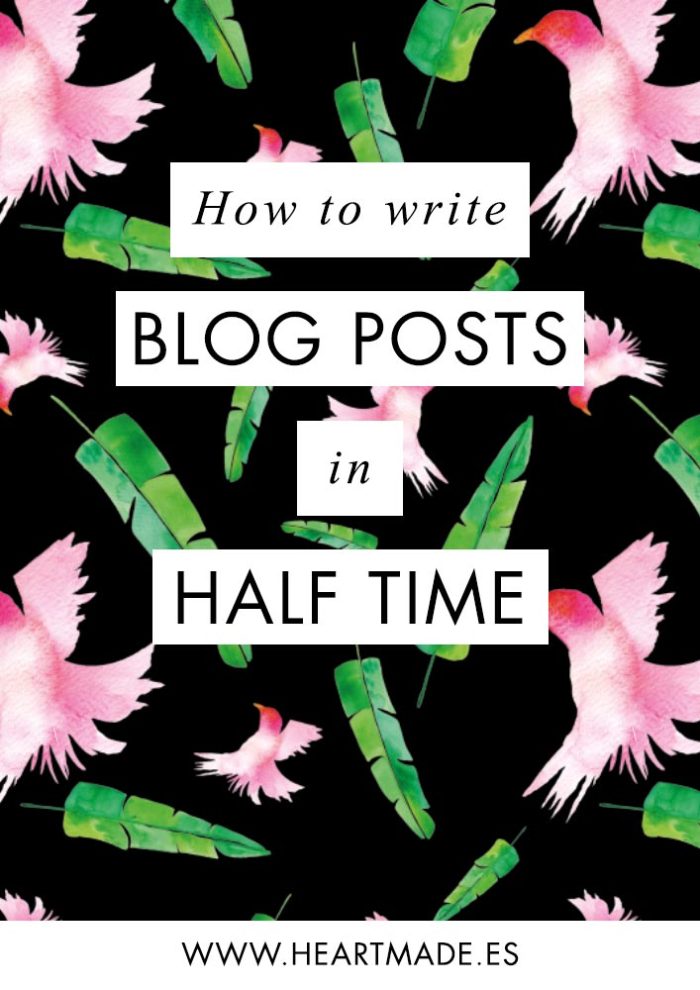 Struggling to write new posts every week? You’re not alone. Try my 5 tips to write blog posts in half the time.