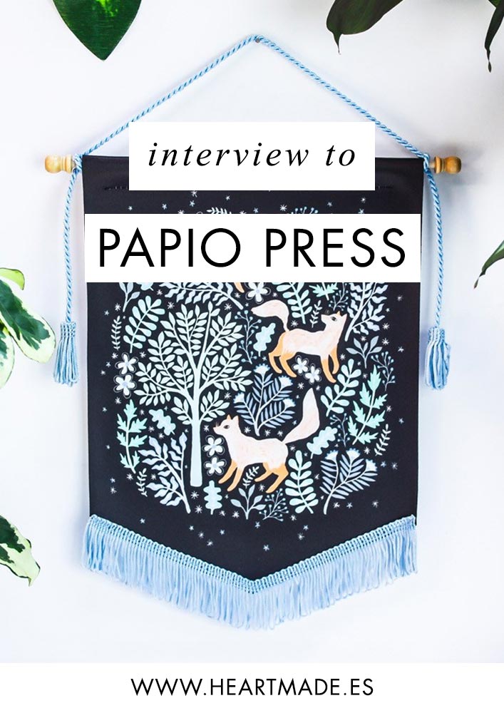 this is the interview I did to Papio Press few years ago. I'm so happy to see how successful they've been with their amazing illustrations