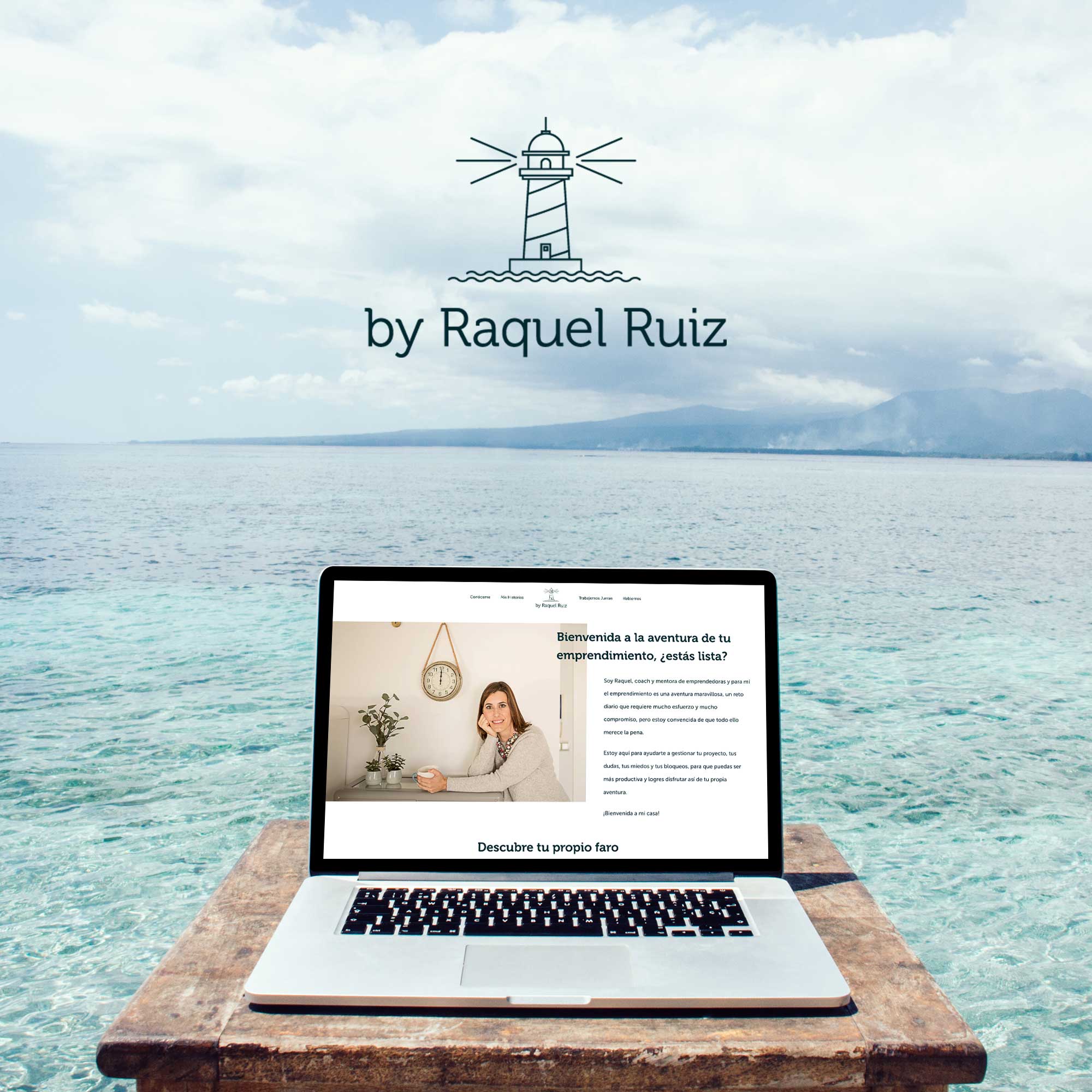 Web design for the coach By Raquel Ruiz - heartmade.es