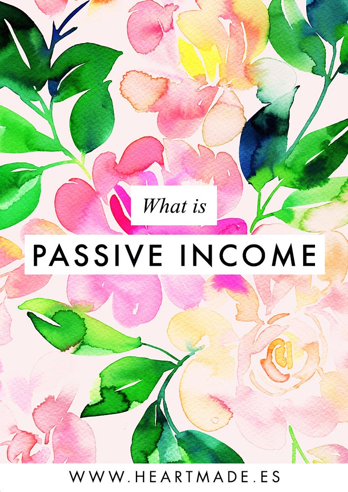 What is Passive Income and Why it's the best thing for a creative business